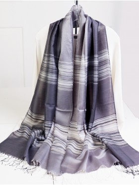 Fashion Scarf W/ Linear Pattern